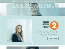 Tablet Screenshot of joharman.com